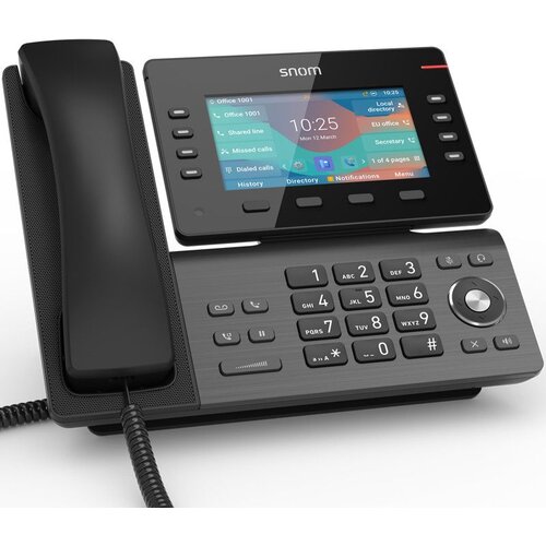 Snom D862 IP phone Black LCD Slike