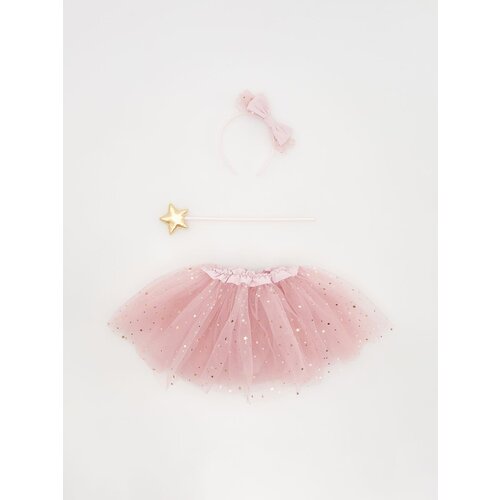 Reserved Girls` skirt costume, hairband & wand - roza Cene