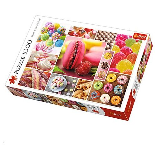 Trefl 10469 puzzle 1000 kos Hrana in pijača Cene