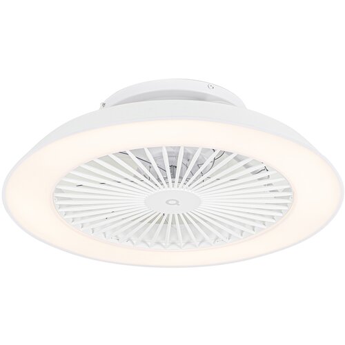 QAZQA Pametni stropni ventilator bel vklj. LED z daljinskim upravljalnikom - Deniz Cene
