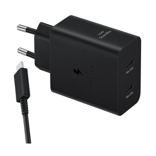 Samsung Kućni punjač TYPE C 50W 5A 1.8m CRNI EP-T5020-XBE Slike