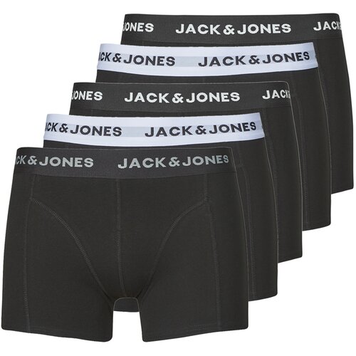 Jack & Jones Muške bokserice 12254366, Crno-bele Cene