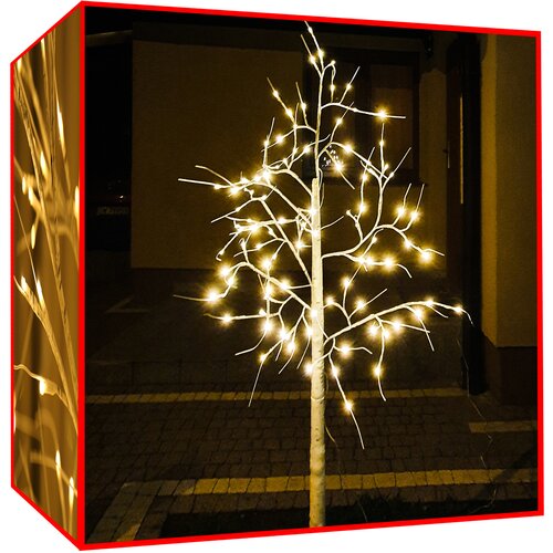 Malatec LED bela okrasna breza 180cm, (20383482) Cene