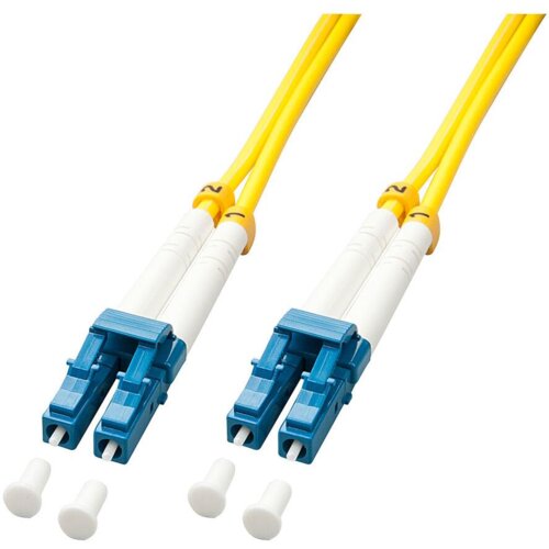 Lindy 47452 optički kabel 3 m LC OS2 Žuto Cene