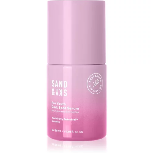 Sand & Sky The Essentials Pro Youth Dark Spot Serum gladilni serum proti pigmentnim madežem in gubam 30 ml