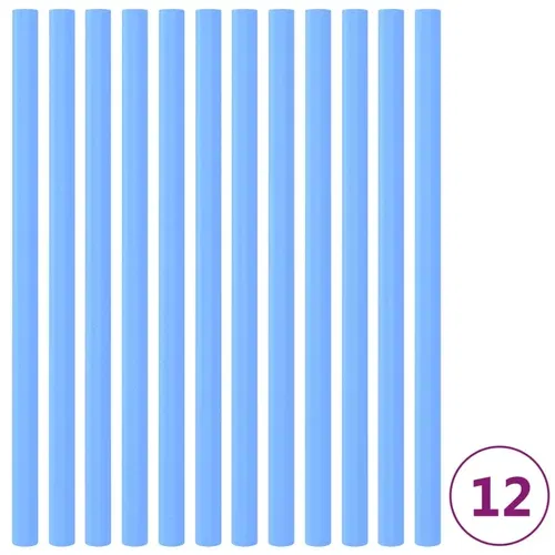 vidaXL Penasti tulci za trampolin 12 kosov 92,5 cm modri, (20989586)