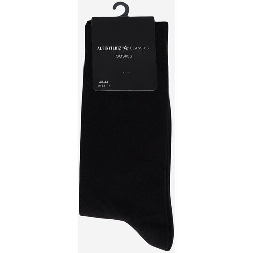 ALTINYILDIZ CLASSICS men's black bamboo single socks Slike