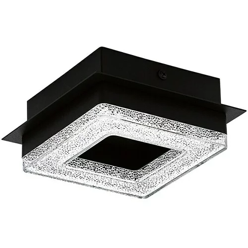 Eglo Zidna i stropna LED svjetiljka (4 W, D x Š x V: 14 x 14 x 6 cm, Crno-bijele boje, Topla bijela)