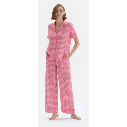 Dagi Pajama Set - Pink