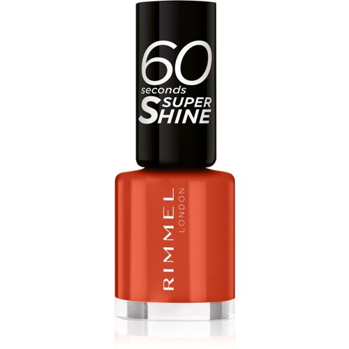 Rimmel London 60 Seconds Super Shine lak za nohte 8 ml odtenek 410 Wild Spice Cene
