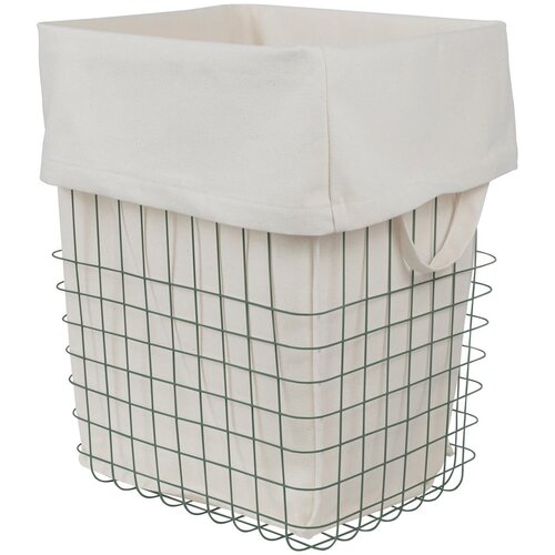 Mette Ditmer Denmark Zelena metalna/tekstilna košara za rublje 64 l Store-It – Cijene