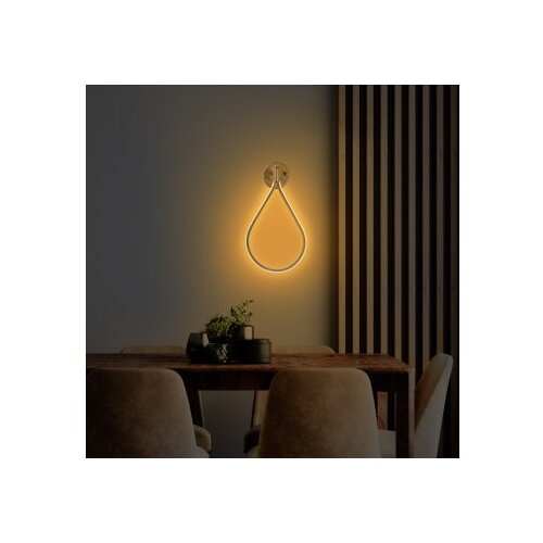Opviq Damla 13534 Zidna lampa, zlatna Slike