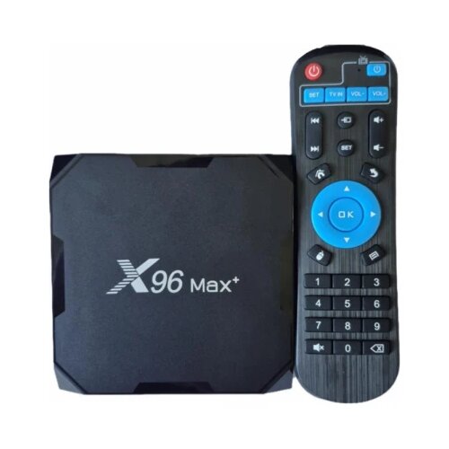 Gembird GMB-X96 MAX+ 2/16GB DDR3 smart TV box S905X3 quad, Mali-G31MP 4K, KODI programmable IR daljinski Cene