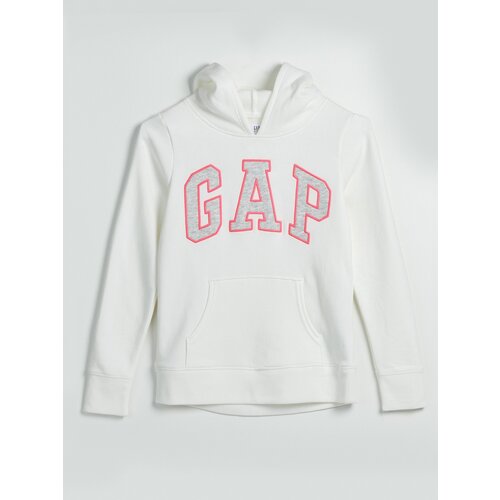 GAP White girly sweatshirt with logo Cene