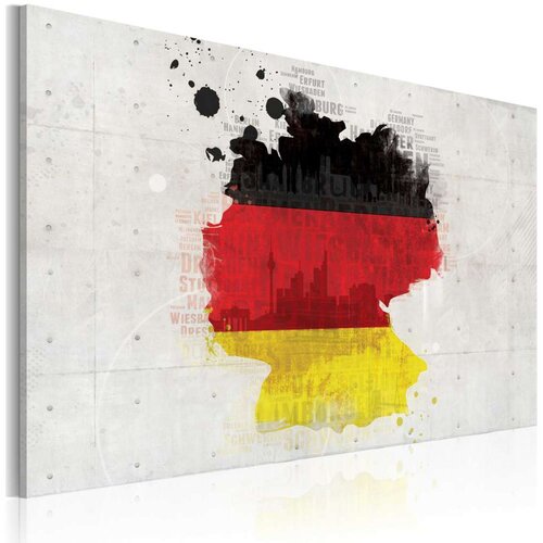  Slika - Map of Germany 120x80 Slike
