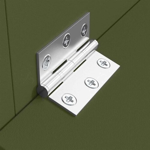 VidaXL Hranilica za svinje Maslinasto zelena 55 x 51 x 91.5 cm Slike