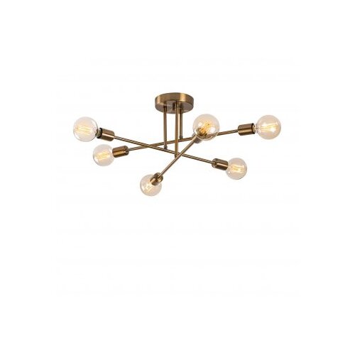 Opviq Stropna lampa FLOWER, vintage, metal, 64 x 640 cm, visina 30 cm, E27 40 W, Flower - 176 Slike