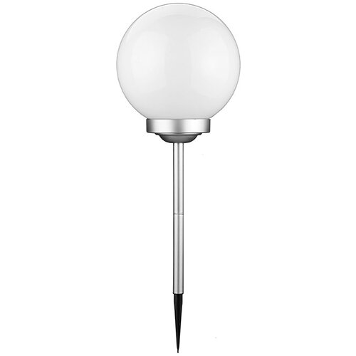 BAUHAUS Solarna svetilka (premer: 25 cm, vi&amp;scaron;ina: 67,7 cm, srebrna, IP44) Slike