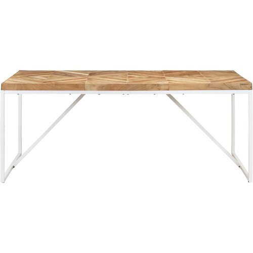 Maison Chic Jedilna miza - Kuhinjska miza - Jedilni stol 180x90x76 cm trden akacijev in mangov les, (21715057) Slike
