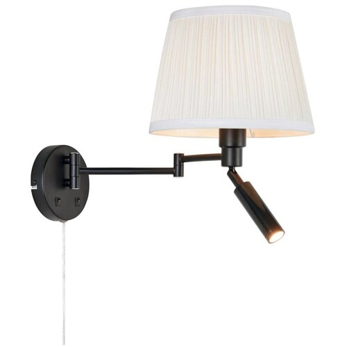 Markslöjd Crno-bijela LED zidna lampa sa savitljivom konstrukcijom Pivot – Cene