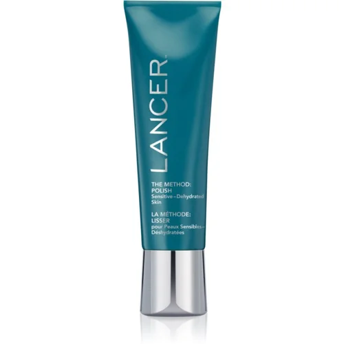 LANCER THE METHOD POLISH Sensitive-Dehydrated Skin čistilni kremasti piling za suho in občutljivo kožo 120 ml