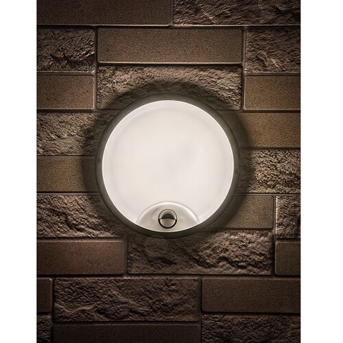 Rabalux 77213 -LED spolja&amp;scaron;nje zidno svetlo sa senzorom LONATO LED/18W/230V IP65 crno Slike