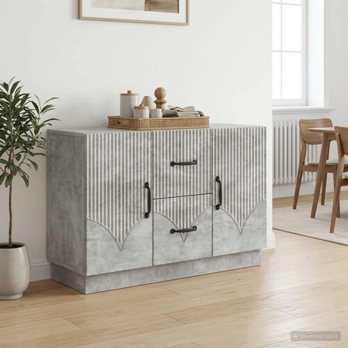  Kreveta Betonska siva 89 x 34,5 x 57 cm Konstruirano drvo Cijene