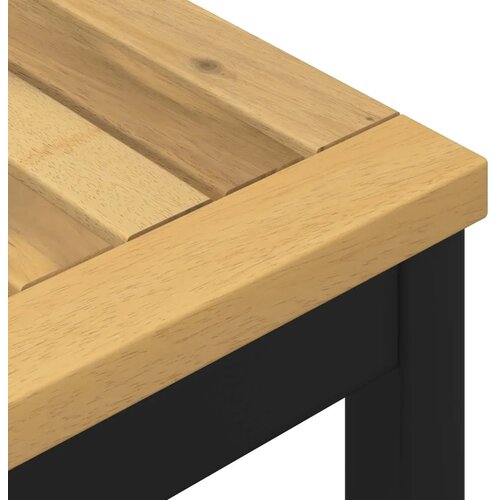  Stol za večeru u vrtu Bijela i crna 60 x 60 5 x 75 cm - Bijela i crna 60 x 60 5 x 75 cm Cijene