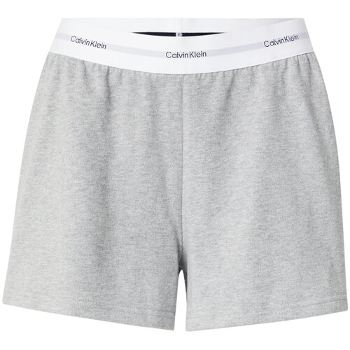 Calvin Klein Spodnji del pižame siva / bela Cene