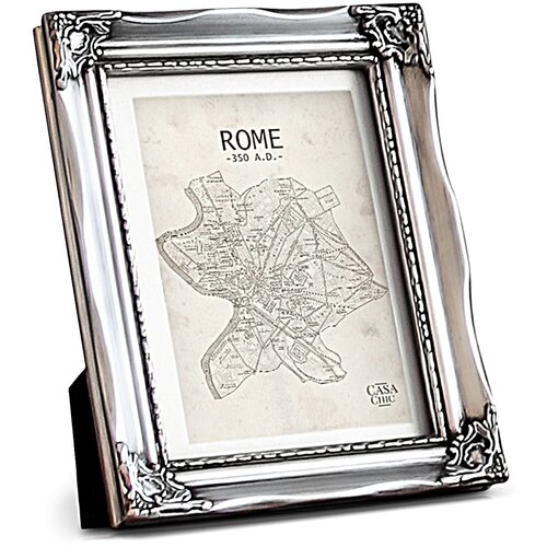 Casa Chic Regent, okvir za slike, pravokutni, fotografije 17 × 12 cm, nosač, staklo, rokoko Cijene