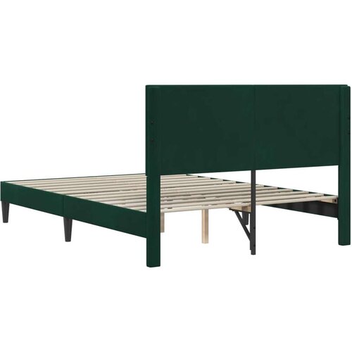  Okvir za krevet Tamnozelena 140 x 190 cm Bar&amp;scaron;un - Tamnozelena 140 x 190 cm Slike