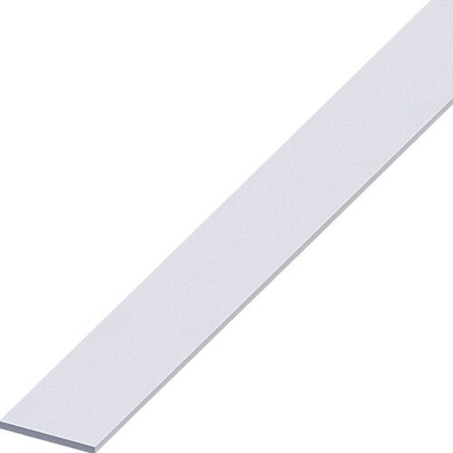 gah alberts plosnati profil (d x š: 1.000 x 40 mm, debljina: 3 mm, aluminij, srebrne boje, eloksirano) Cijene