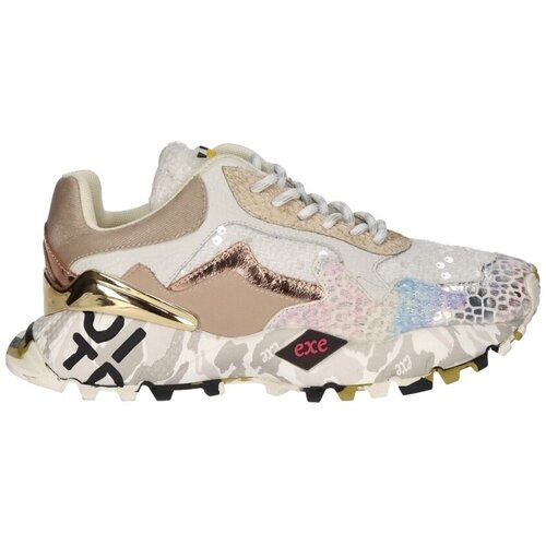 Ex&amp;eacute; Shoes Modne superge EX&amp;Eacute; Sneakers 190608-13C - Gold/Beige Večbarvna Slike