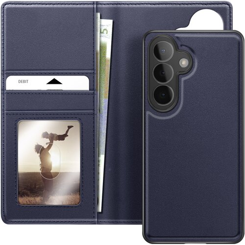 Oem Mayaxess, Denarnica 2 v 1 za Galaxy S26 Plus &ndash; snemljiv ovitek, Nočno modra, (5000275136) Cene