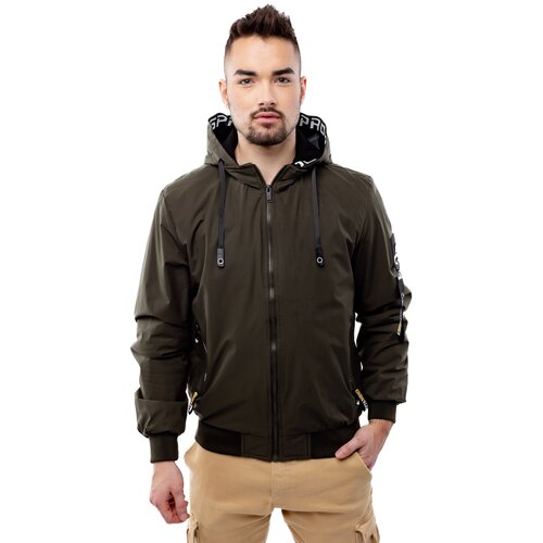 Glano Men's transition jacket - khaki Cene