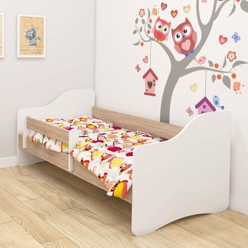 ACMA Dječji krevet III bez motiva, bočna sonoma 180x80 cm Cijene