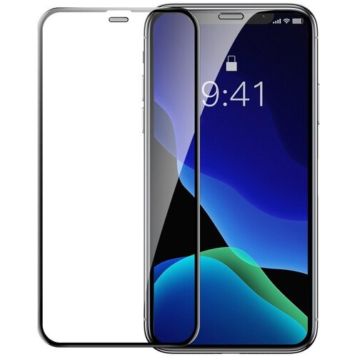 Baseus 2 kom zakrivljeno kaljeno staklo s okvirom za iPhone 11 Pro Max / iPhone XS Max Cijene