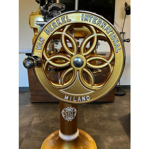 Berkel Ročni rezalnik Flywheel VOLANO B114 zlato/bele barve, nov model 2024, (21062394)