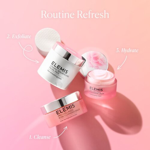 Elemis Pro-Collagen Rose Marine Cream vlažilna gel krema za učvrstitev obraza 30 ml Slike