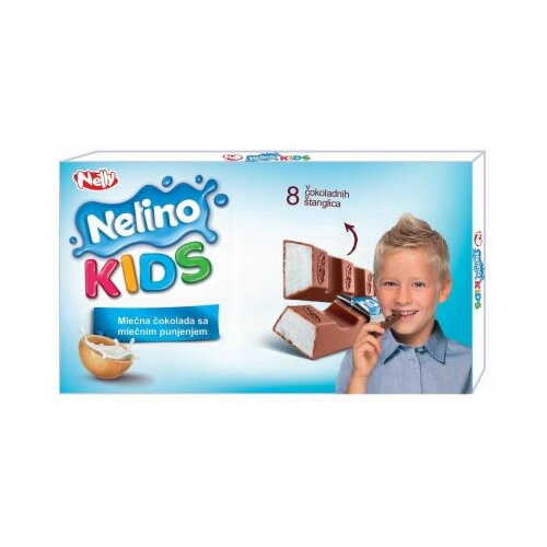 Nelly nelino kids mleko punjena čokolada 100g Slike