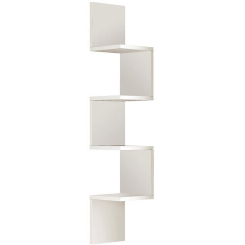 Kalune Design Bijeli zidni regal 22x117 cm Laura - Slike