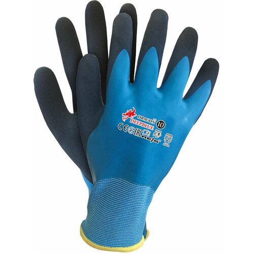 RAW POL Delovne rokavice Dragon DeepBlue, (21090214) Slike