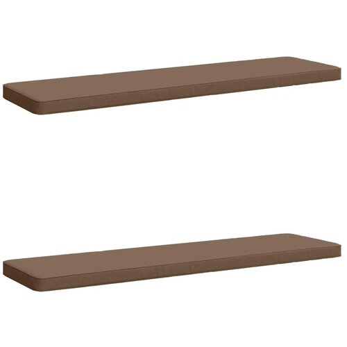  Jastučići za klupe - 2 dijela VUGHT 2 kom. 100% poliester - Taupe (melange) 140 x 40 cm 2 Cijene