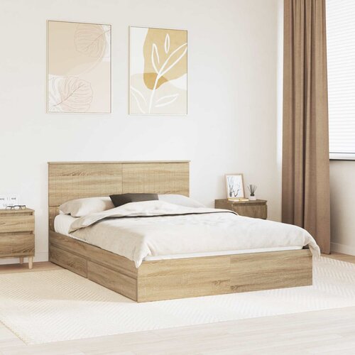  s od storage Sonoma hrast 140 x 190 cm Konstruirano drvo Cijene