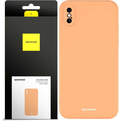 Spacecase SILIKONSKI OVITEK ZA IPHONE XS MAX ORANŽEN, (21962933) Cene
