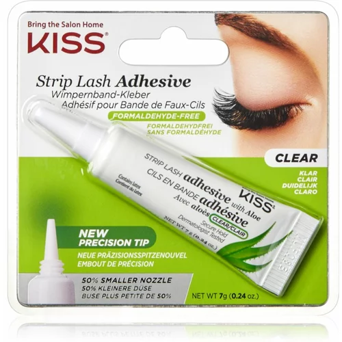 Kiss EverEz Aloe Vera prozirno ljepilo za umjetne trepavice 7 g