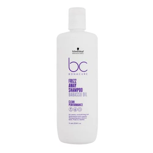 Schwarzkopf Professional BC Bonacure Frizz Away Shampoo šampon za neukrotivu i kovrdžavu kosu za ženske