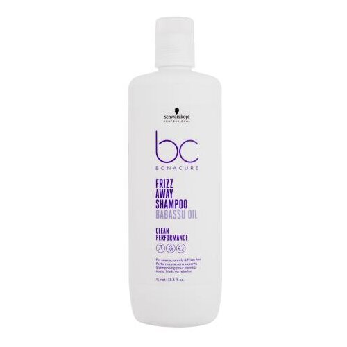 Schwarzkopf Professional Bonacure Frizz Away Babassu Oil Shampoo - 1.000 ml Slike