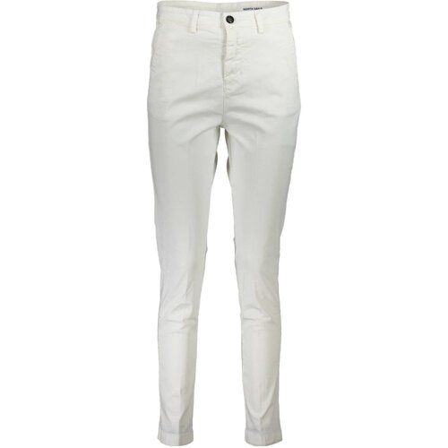 North Sails WHITE WOMAN TROUSERS Cene