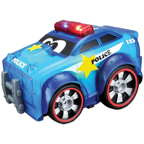 Bjunior avtomobil policijski pritisni in pelji z lučko